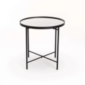 Hali 51cm Mirrored Side Table & Nested Coffee Table Set